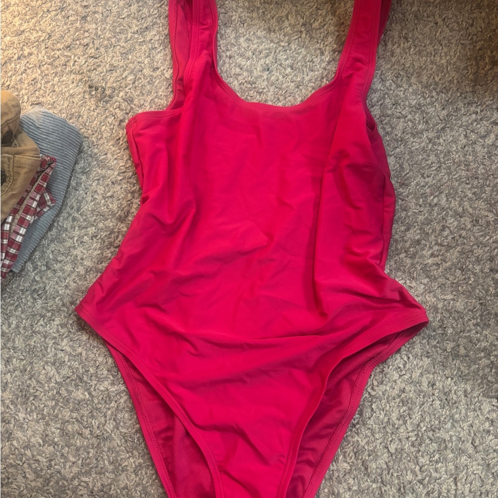 Vibrant pink-Piece Swimsuit